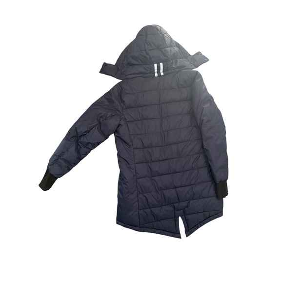 SWISS+TECH Women's Blue Quilted Hooded Puffer Jacket Size M 8-10 - Picture 4 of 7